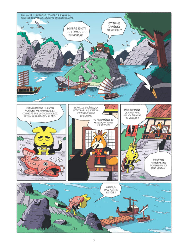 Menji et le serpent dragon