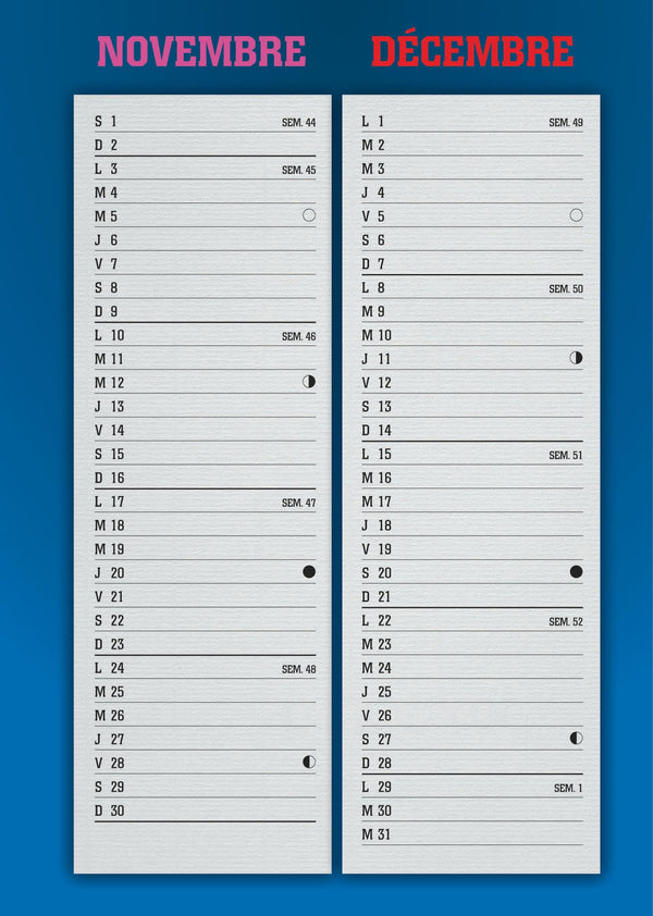 Agenda Détective Conan 2025-2026