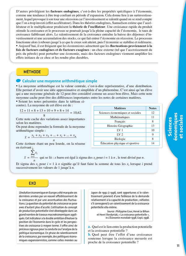 L'Année du Bac Term Es - Tout pour Réussir