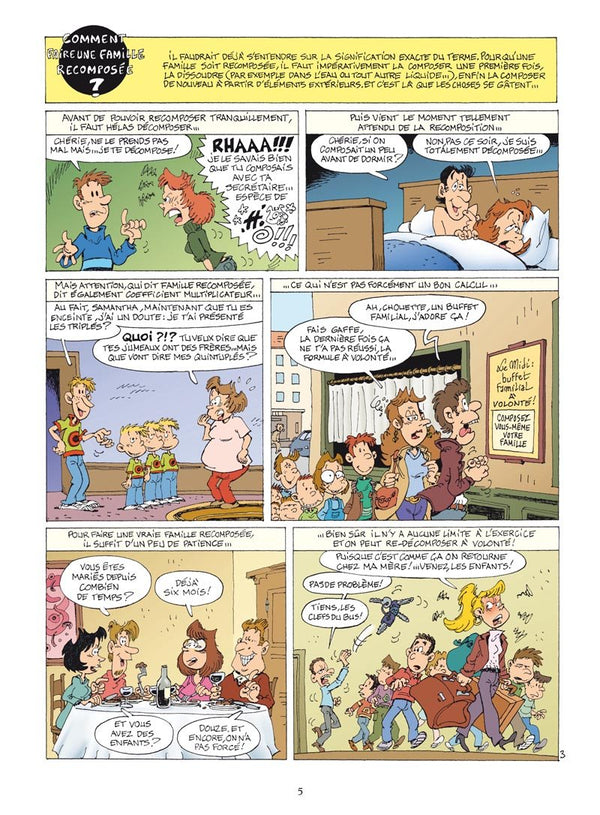 Les Guides en BD - Tome 32: La Famille recomposée