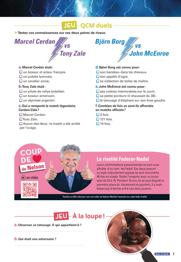 Cahier de vacances adultes - Un été sport avec Nelson Monfort !: Pour entrer dans les coulisses du sport