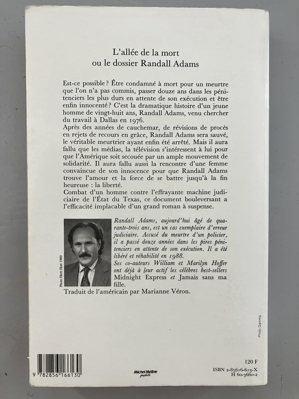 L'Allee De La Mort Ou Le Dossier Randall Adams