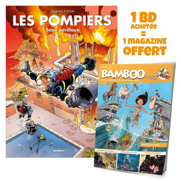 Les Pompiers - tome 19 + Bamboo mag offert: Seau périlleux