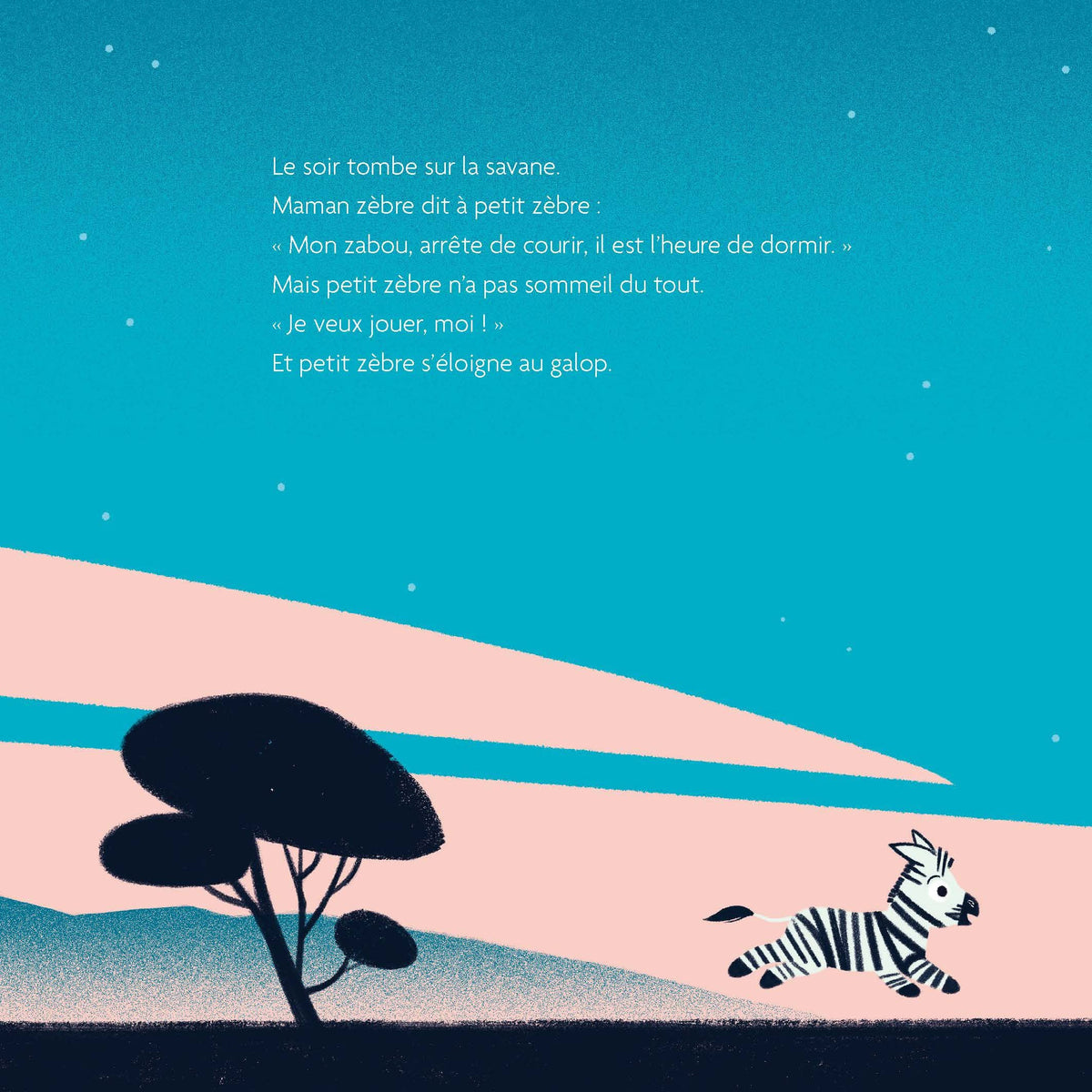Au dodo, petit zèbre !