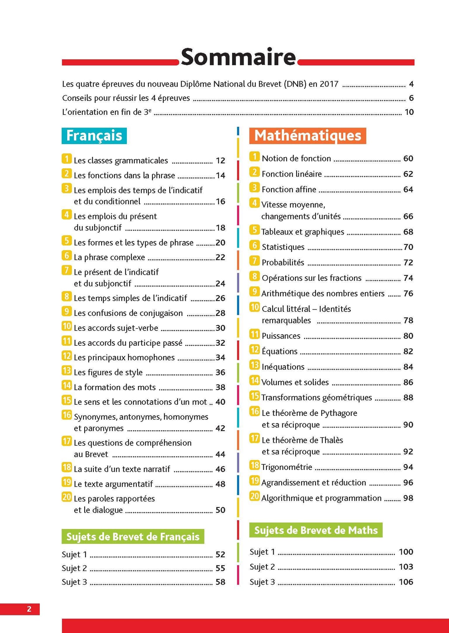 Mon Année Brevet - Je prépare et réussis mon Brevet 3e