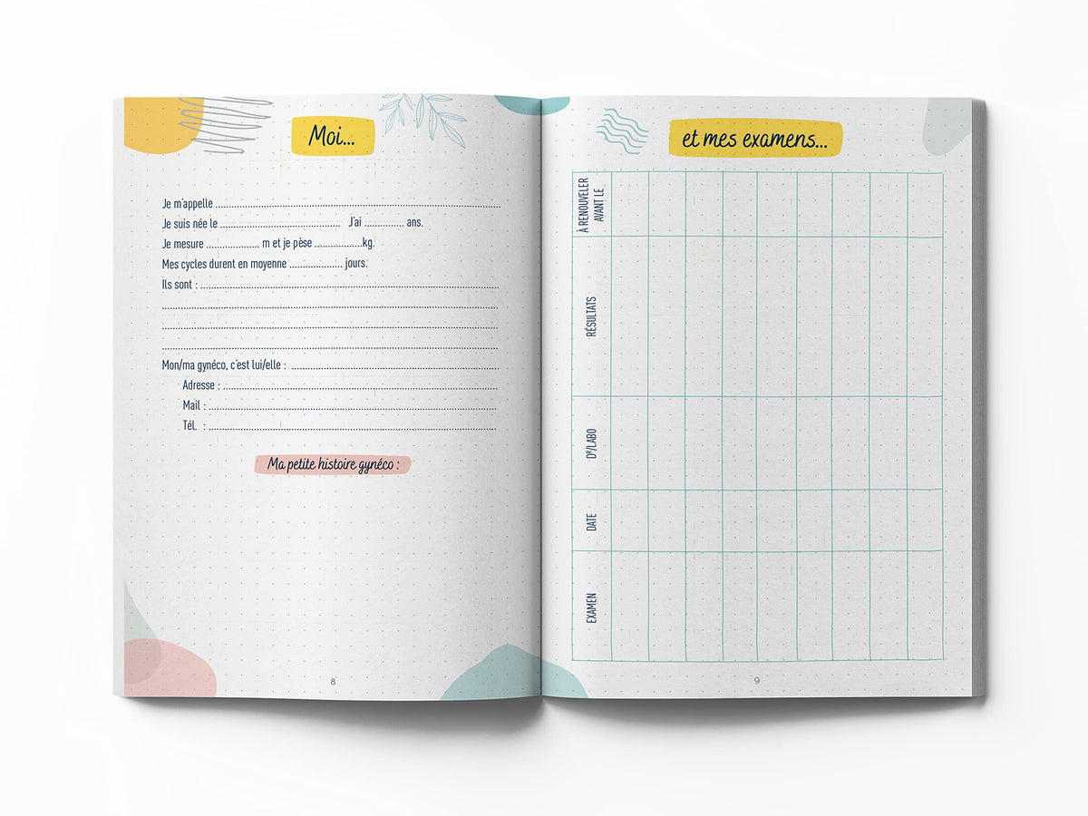 Mon carnet de FIV – journal de bord pour accompagner le parcours PMA (2 protocoles complets de FIV)