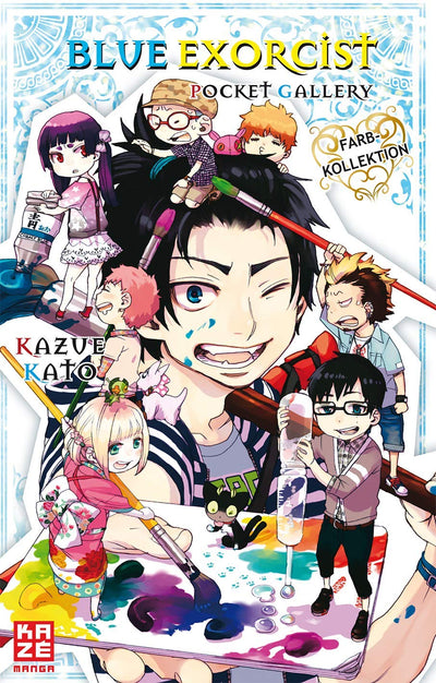 Blue Exorcist Pocket Gallery: Artbook & Malbuch inkl. Mini-Poster