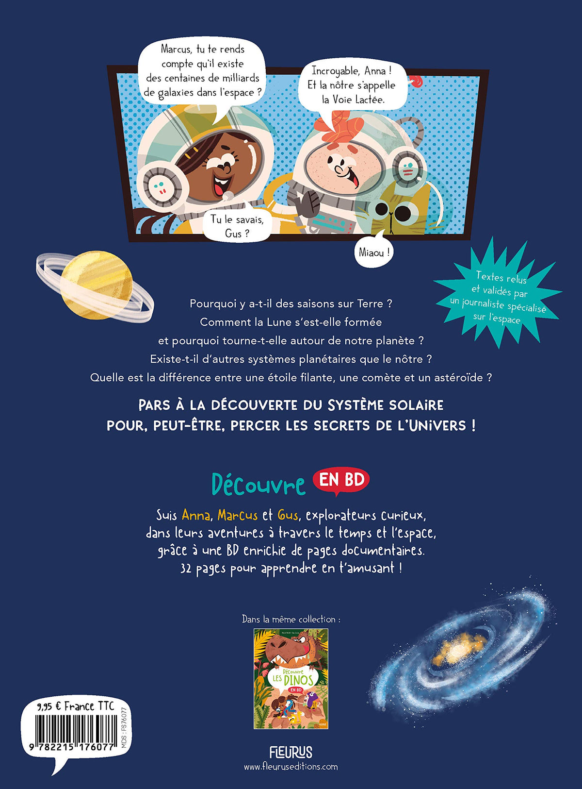 Découvre l'espace en BD