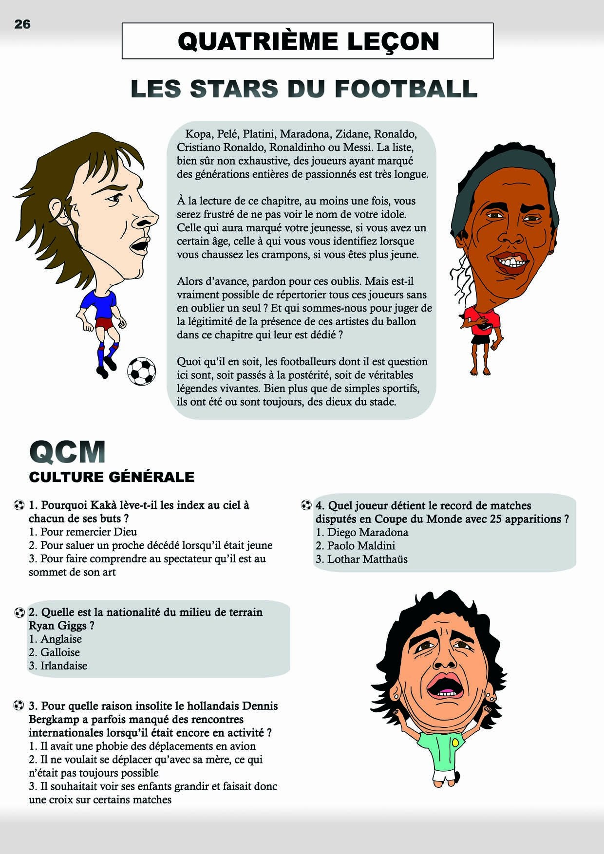 CAHIER DE VACANCES SPECIAL COUPE DU MONDE