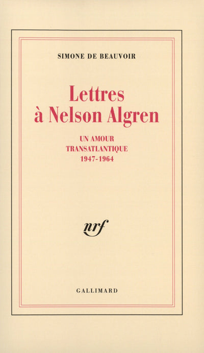 Lettres à Nelson Algren