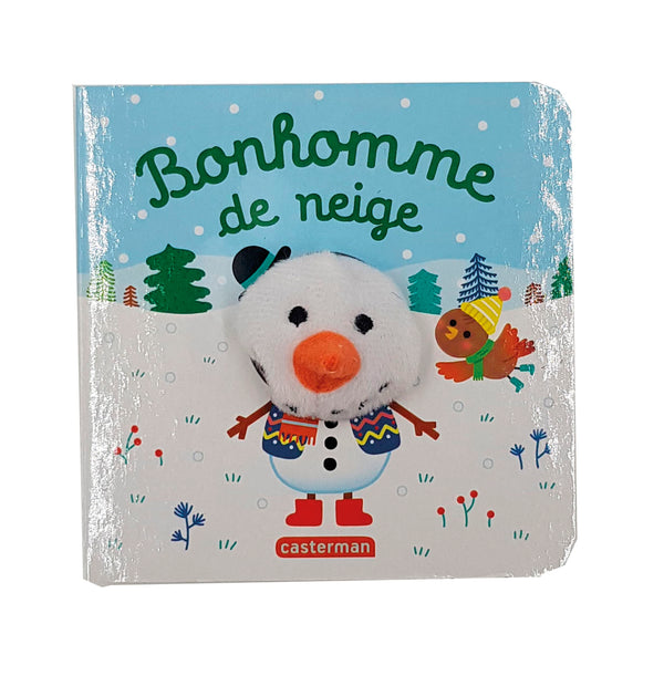 Bonhomme de neige: Livre marionnette pour bébé - dès 3 mois