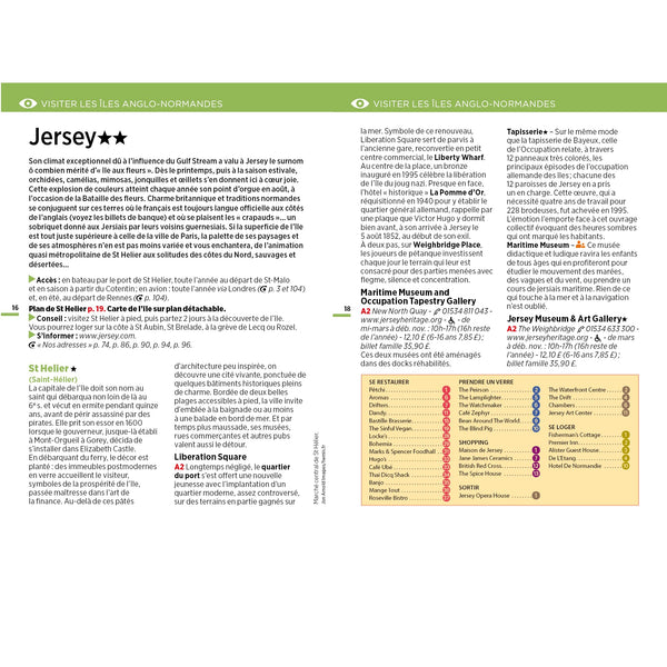 Guide Vert WE&GO Jersey, Guernesey: Îles anglo-normandes