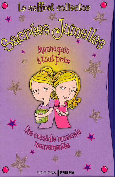 Sacrées jumelles: Coffret 2 volumes : Tome 1, Une comédie musicale mouvementée ; Tome 2, Mannequin à tout prix
