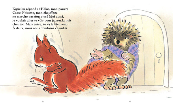 A trois on a moins froid