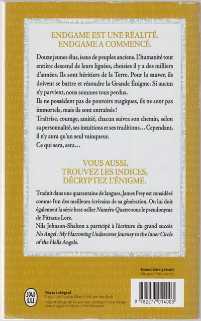 PRIMES OP ETE 2018 ENDGAME 1