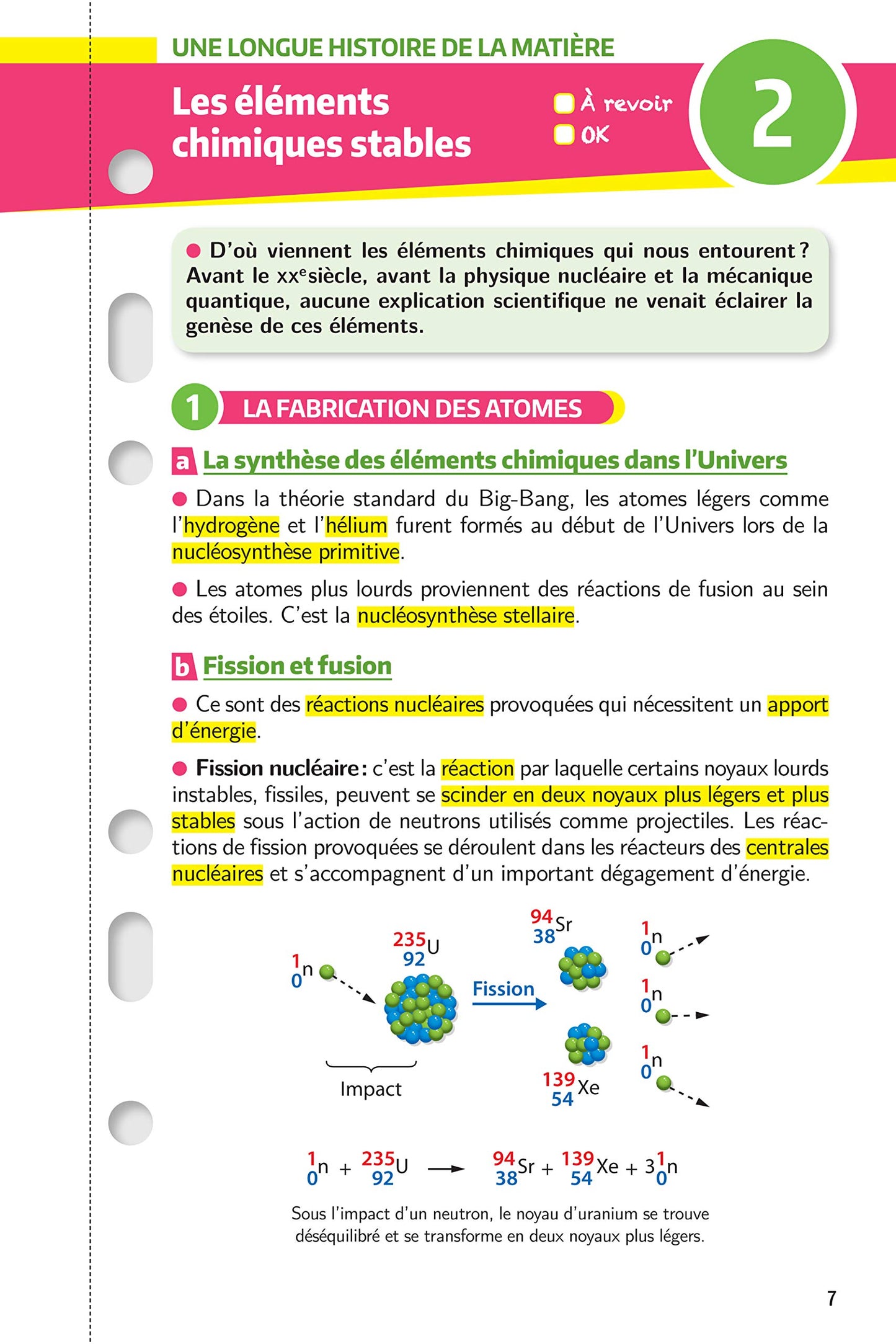 Mes années Bac - Fiches Enseignement scientifique 1re