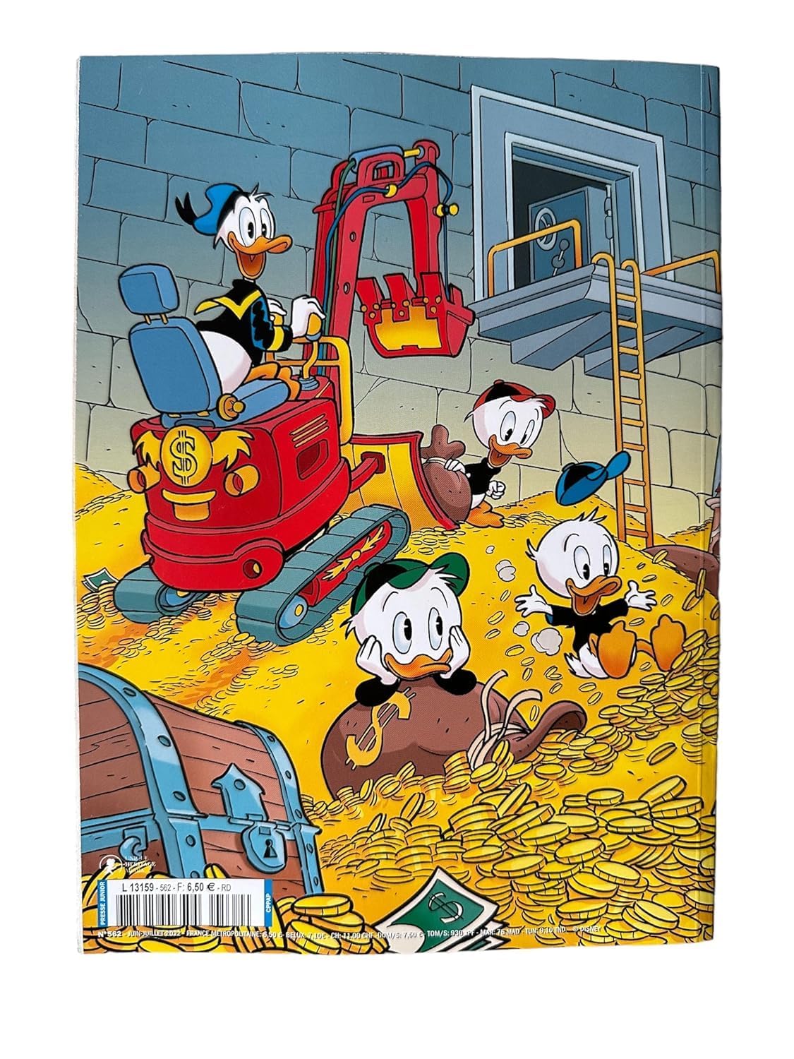 Picsou Magazine Numéro 562 : Année picsou, au bon bain d'or