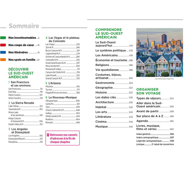 Guide Vert Sud-Ouest américain: Avec Los Angeles et San Francisco