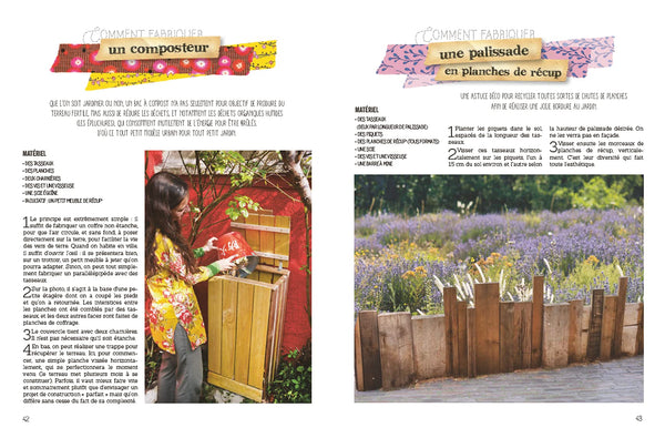 Tout faire soi-même dans le jardin – DIY green et zéro déchet : mobilier et déco, jardinière de balcon, semis, remèdes et recettes, douche solaire, mangeoire d'oiseaux