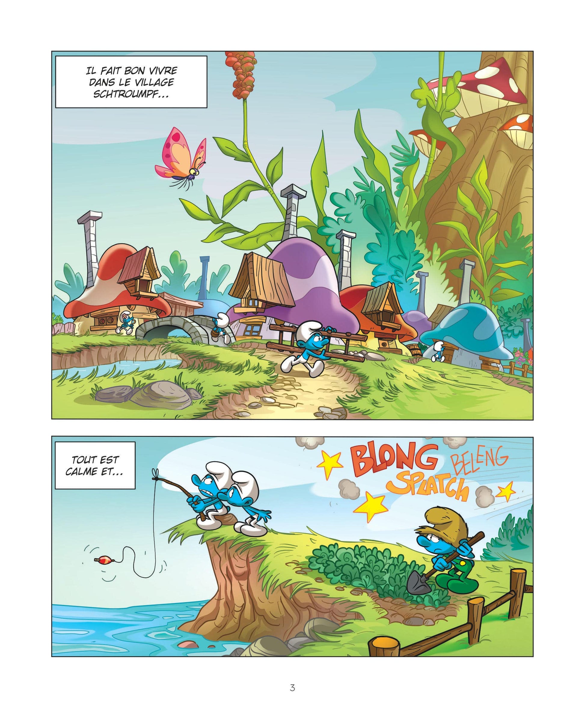 Grandir avec les Schtroumpfs - Tome 2 - Le Schtroumpf qui était maladroit