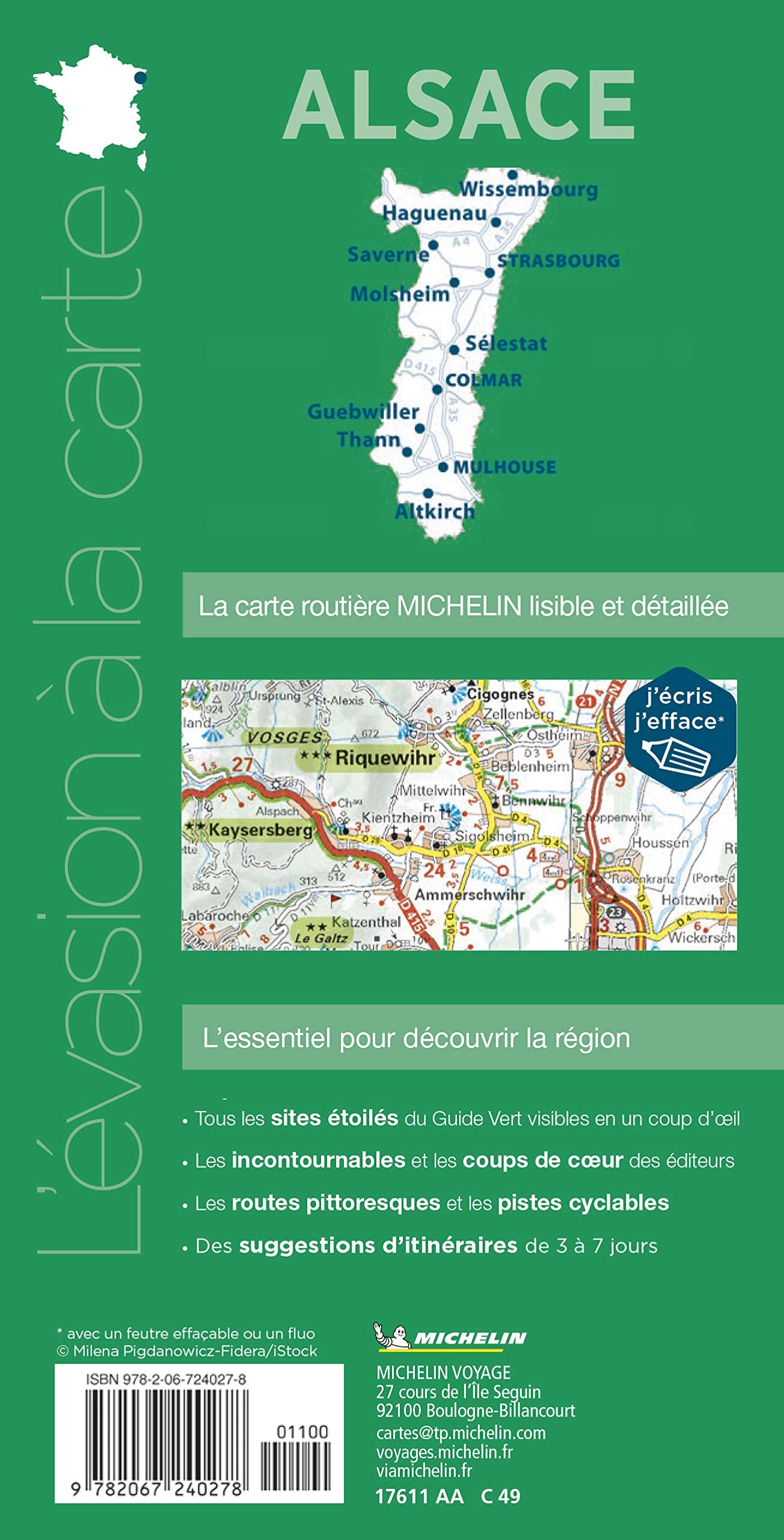 Carte Alsace