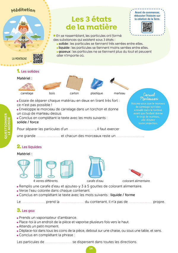 J'apprends facilement avec Montessori - CE1 - CE2