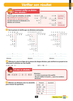 Ça y est, je sais ! Multiplication et Division CM1-CM2