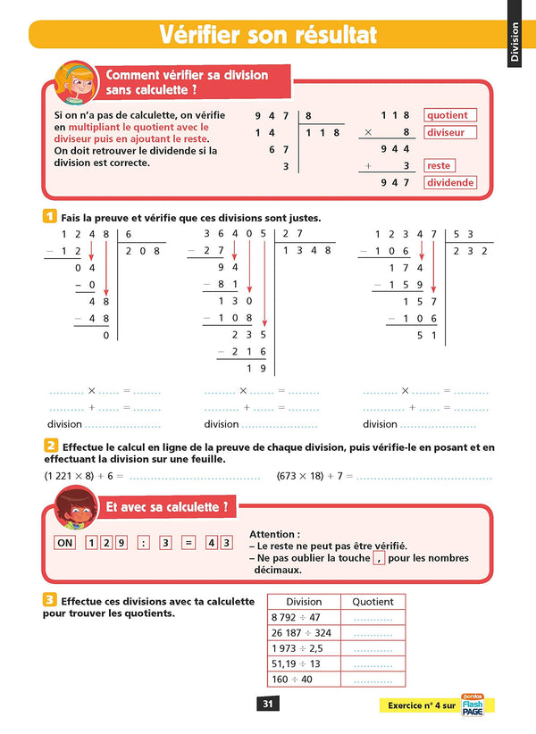 Ça y est, je sais ! Multiplication et Division CM1-CM2