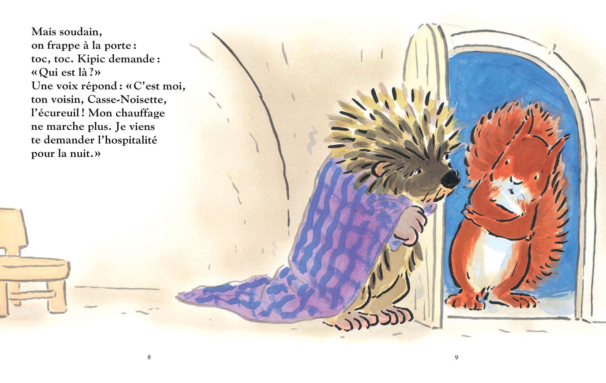 A trois on a moins froid
