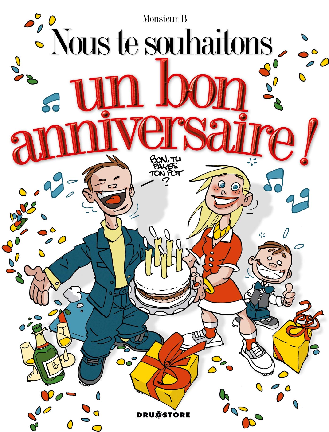 Nous te souhaitons un bon anniversaire