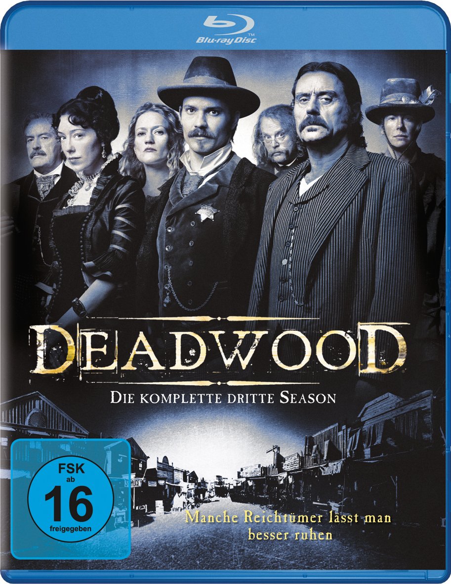 Deadwood-Season 3 (Blu-Ray,3 Discs) [Import]