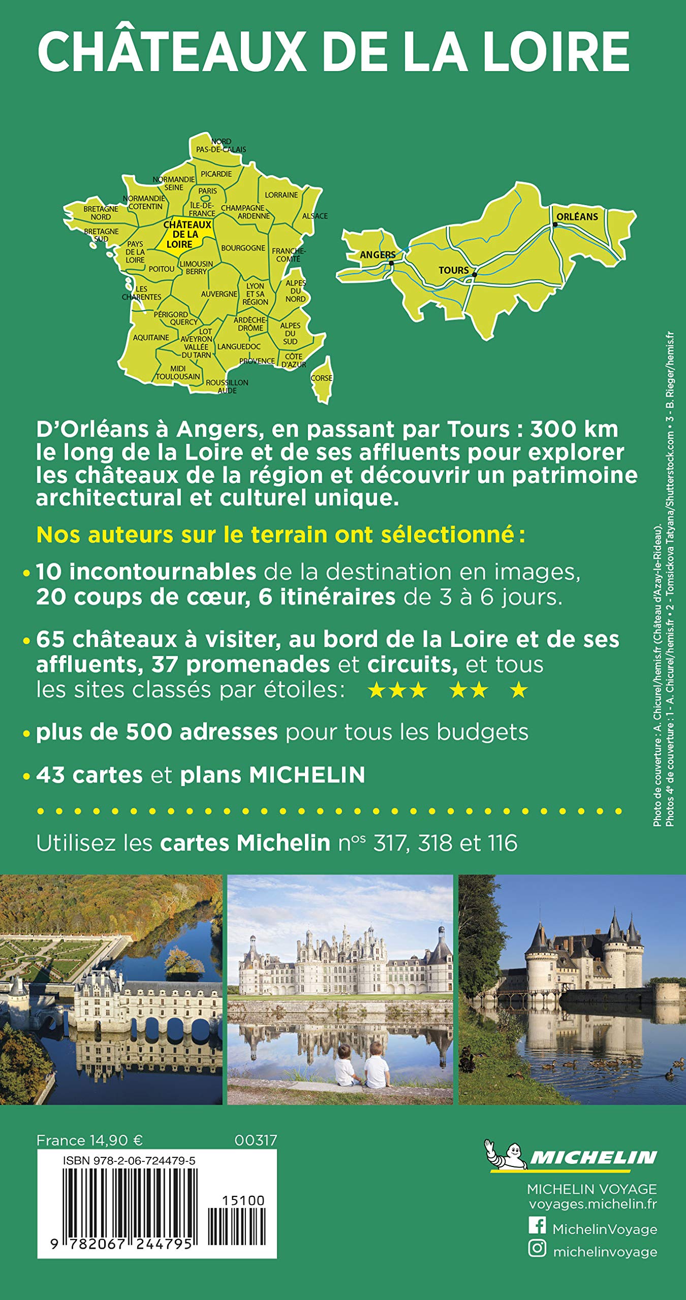 Guide Vert Châteaux de la Loire