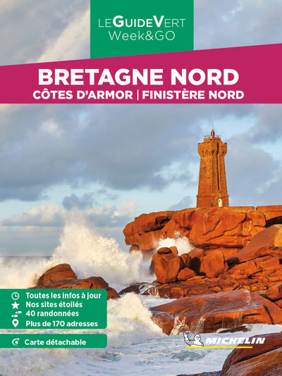 Guide Vert WE&GO Bretagne Nord: Côtes d'Armor, Finistère Nord