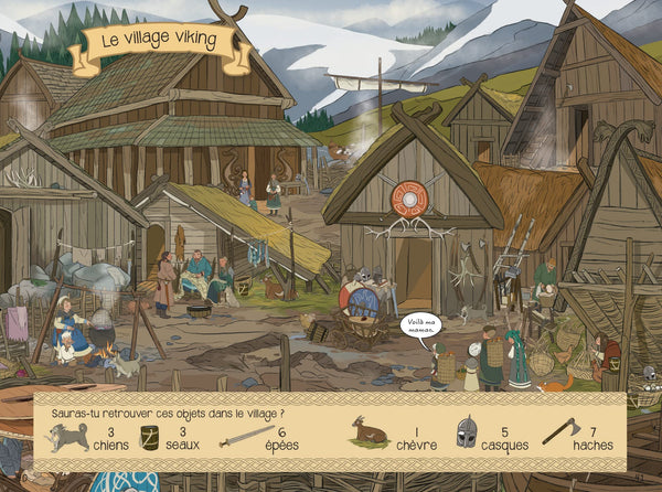 Aventures chez les Vikings