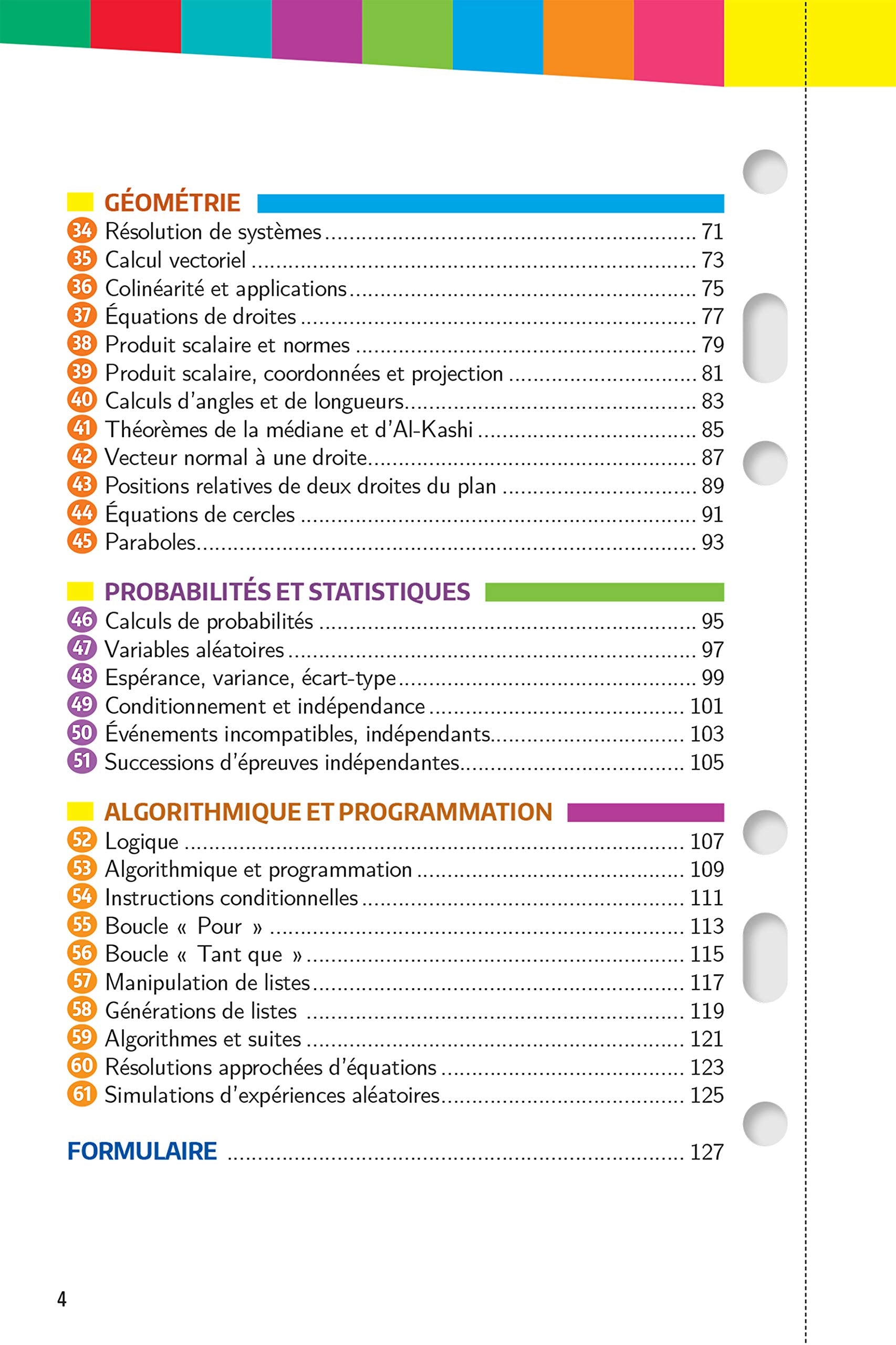 Mes années Bac - Fiches spécialité Maths 1re