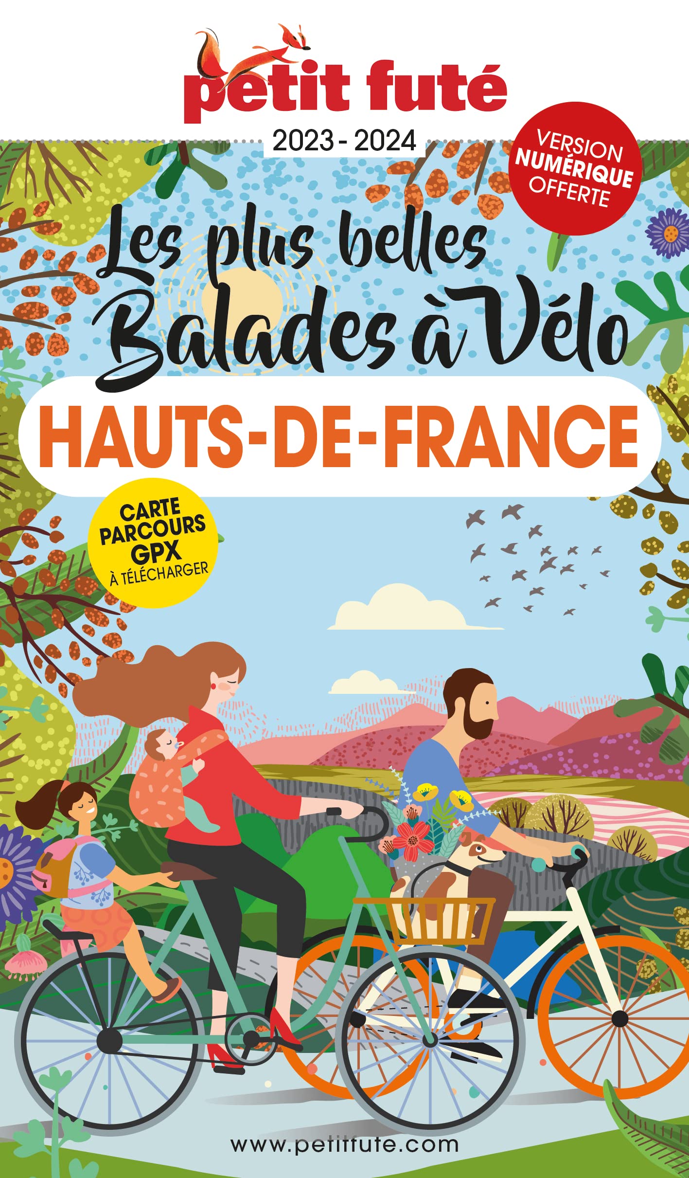 Guide Balades à vélo Hauts-de-France 2023 Petit Futé