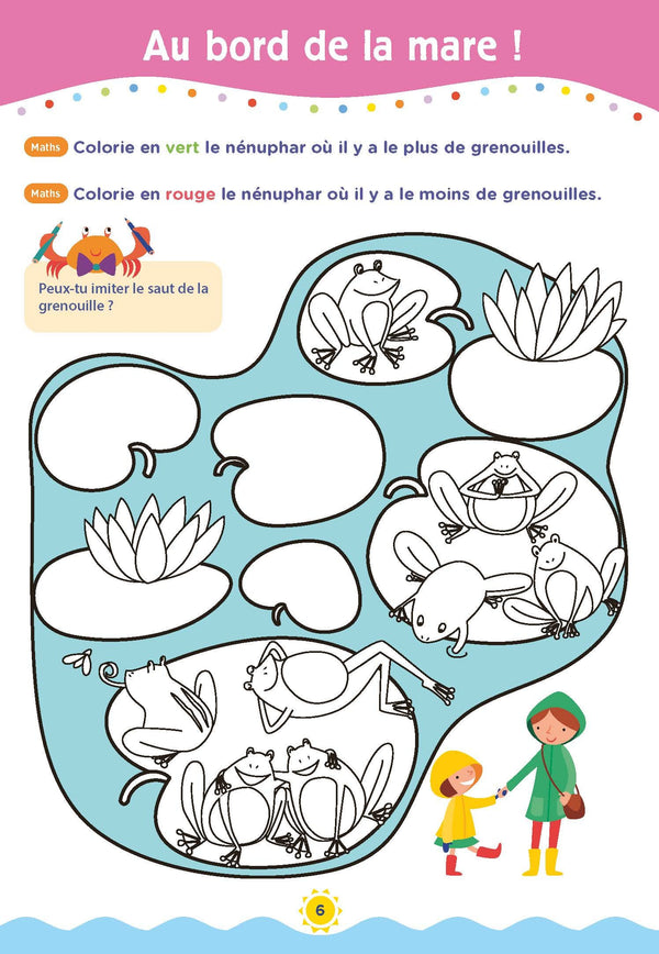 Cahier de vacances 2025, Coloriages éducatifs PS, MS, GS: Magnard, l'inventeur des cahiers de vacances