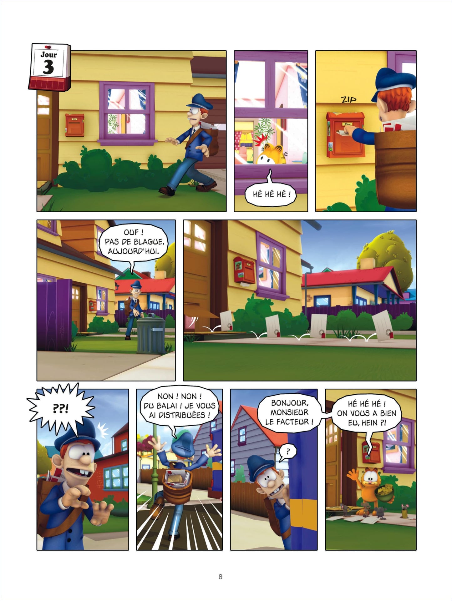Garfield & Cie - Tome 10 - Chasse au facteur