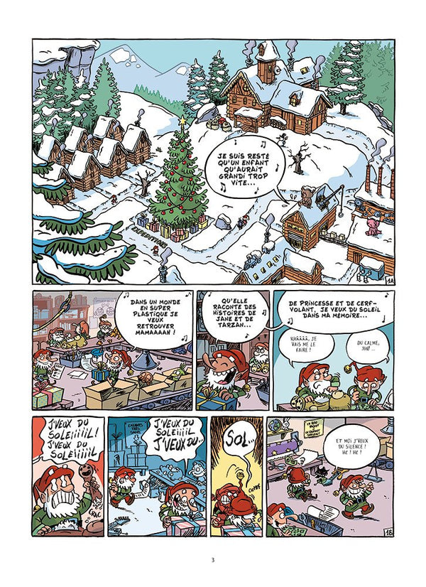 Les 4 Rennes T1: Commendo père Noel