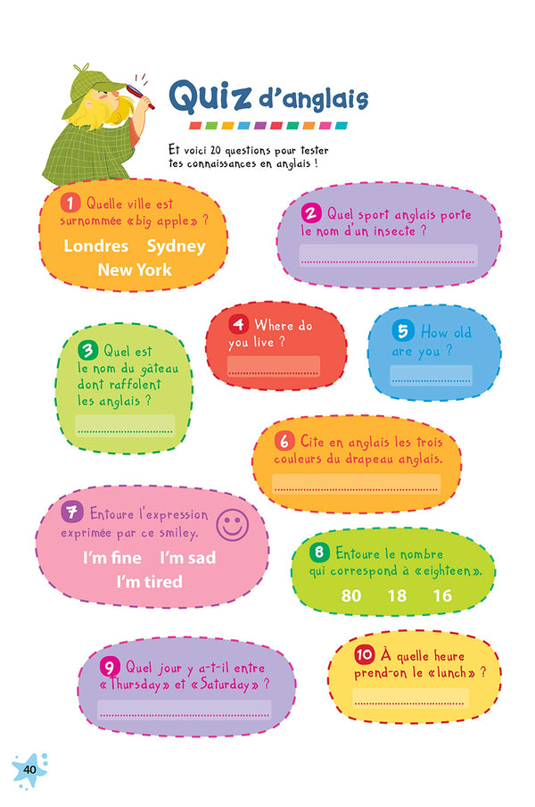 Prêt pour la 6e - cahier de vacances, révisions du CM2