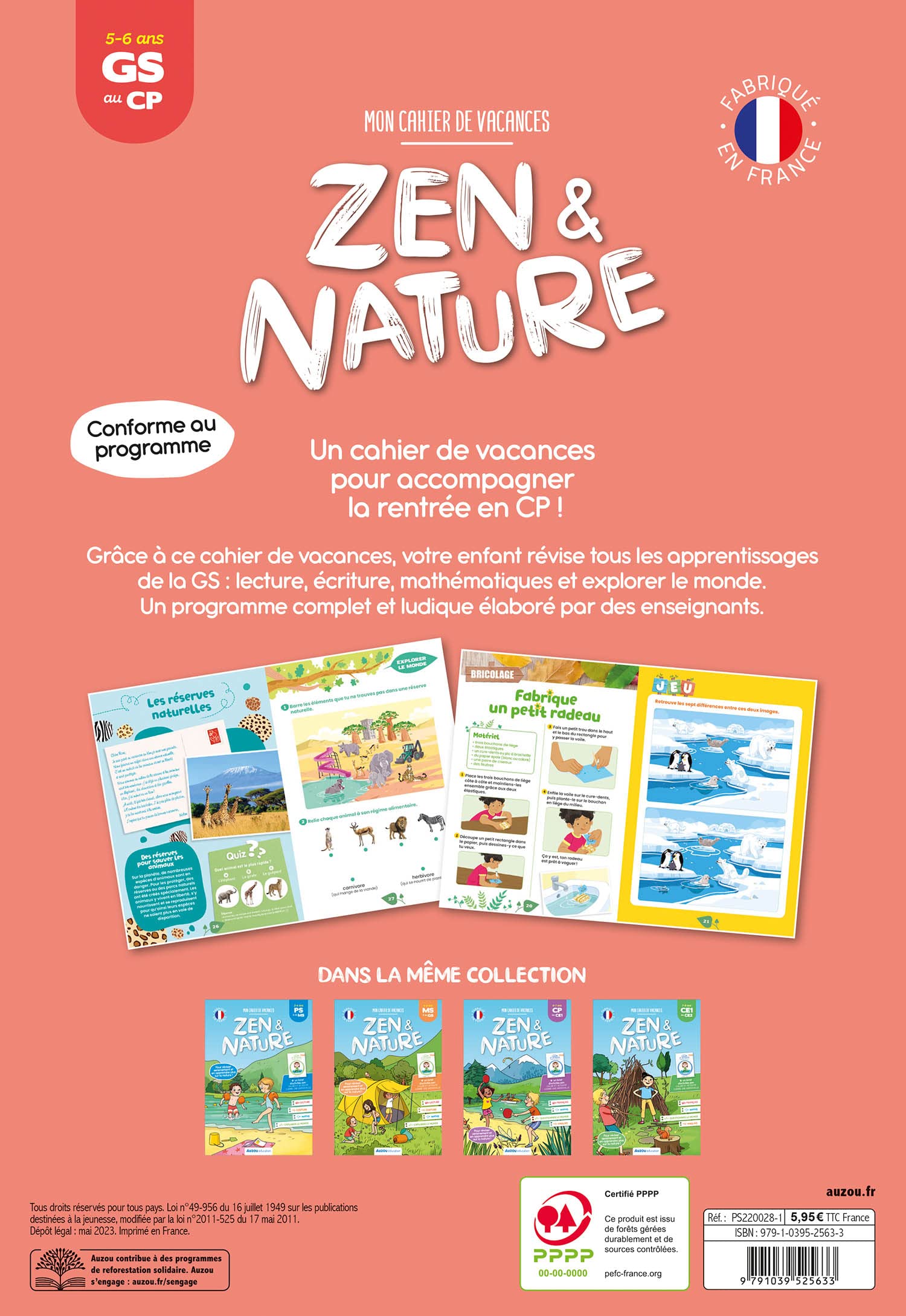 MON CDV ZEN ET NATURE - GS AU CP