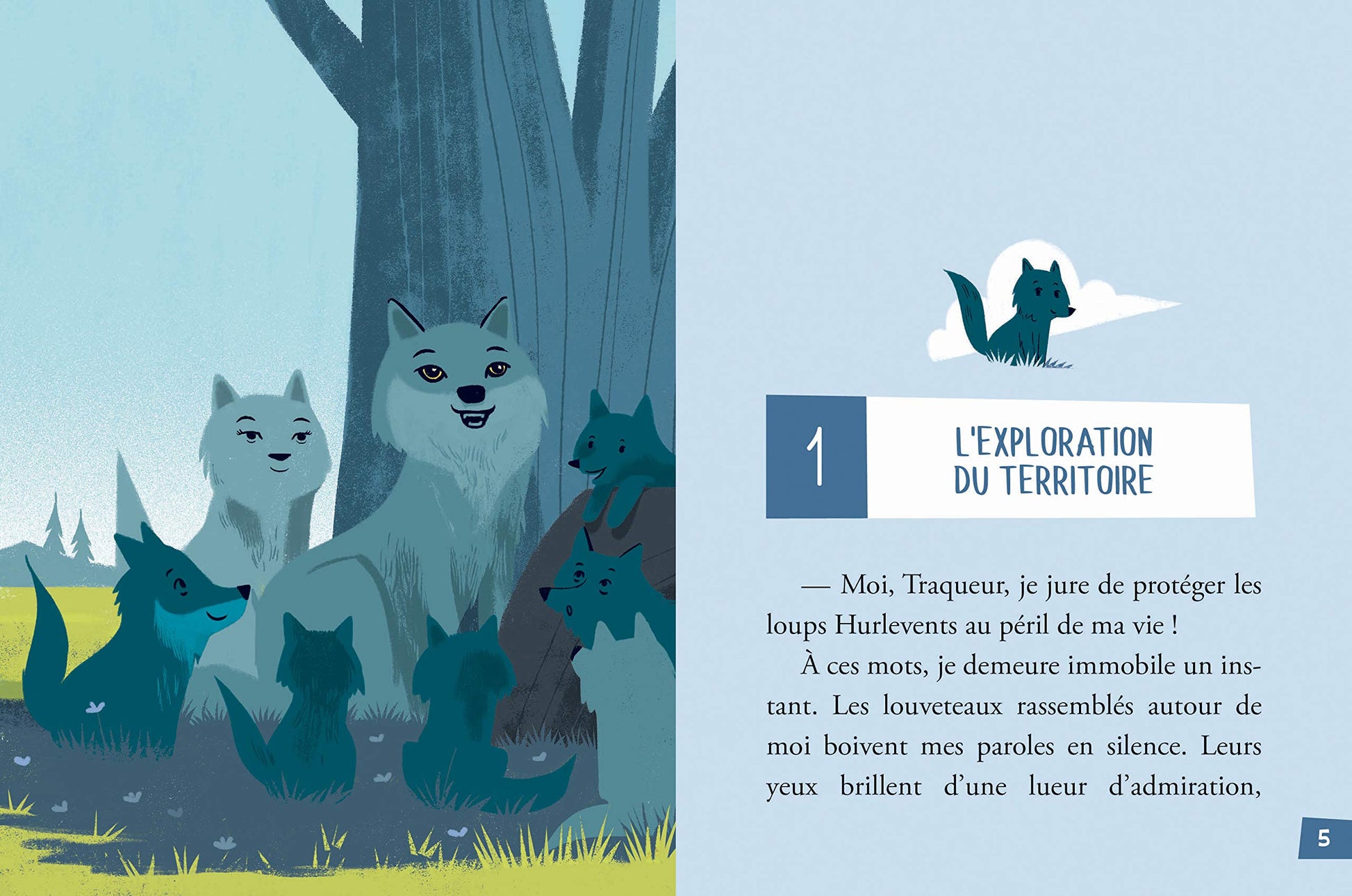 L'appel des loups, Tome 2 : Le clan des Sangrenuit