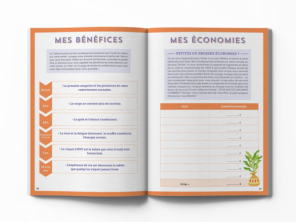 Mon carnet de bord pour tout changer J'arrête de fumer !