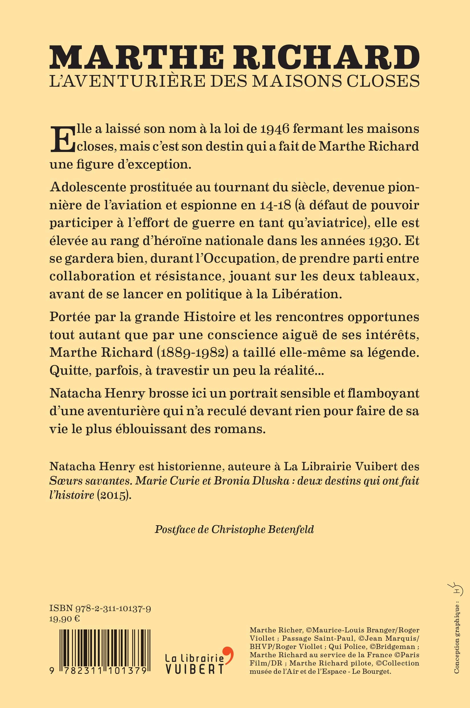 Marthe Richard: L'aventurière des maisons closes