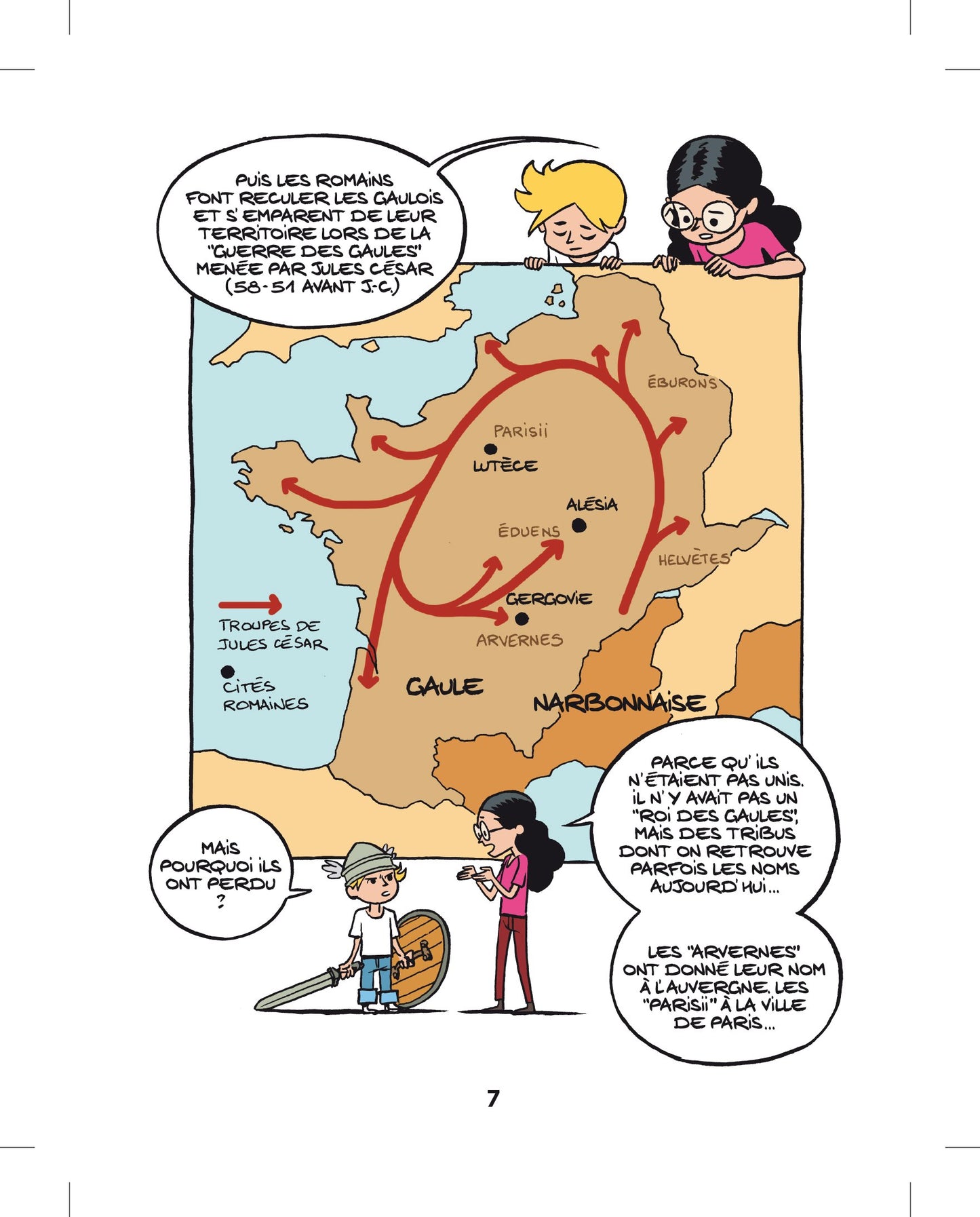 Le fil de l'Histoire raconté par Ariane & Nino - Les Gaulois