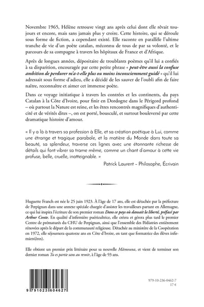 Tu es partie sans au revoir