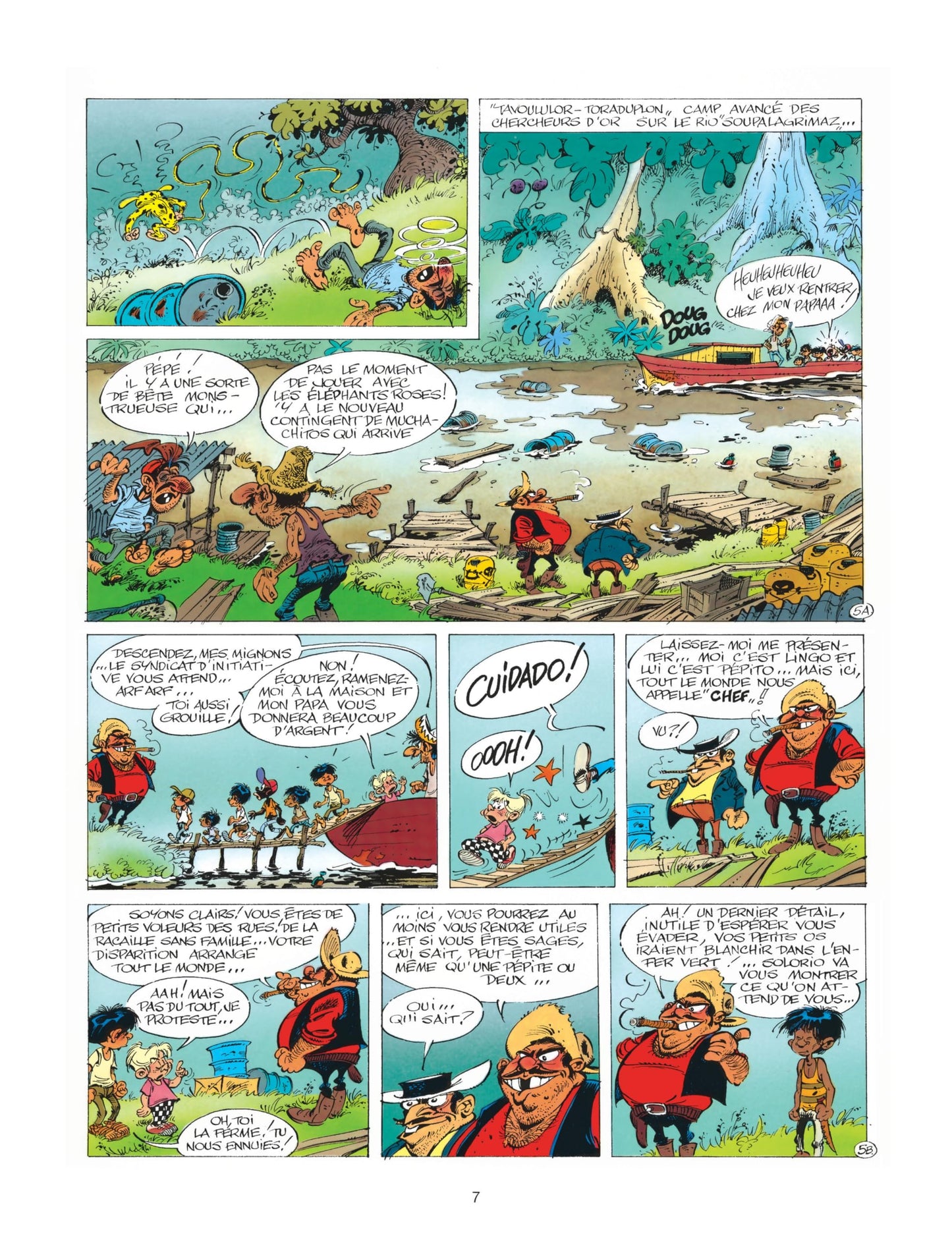 Le Marsupilami, tome 7 : L'Or de Boavista