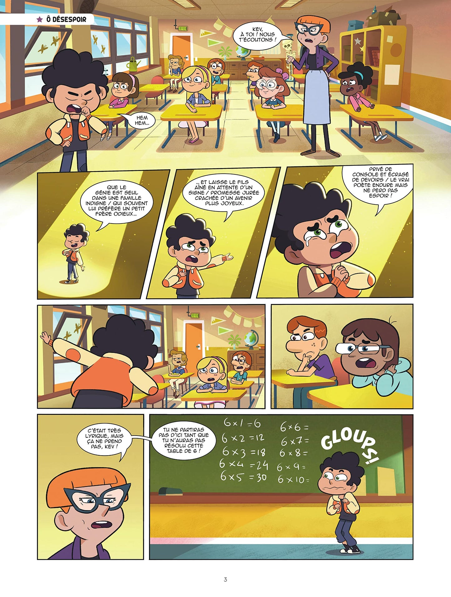 Le Monde selon Kev - Tome 2 - La frisée de l'école