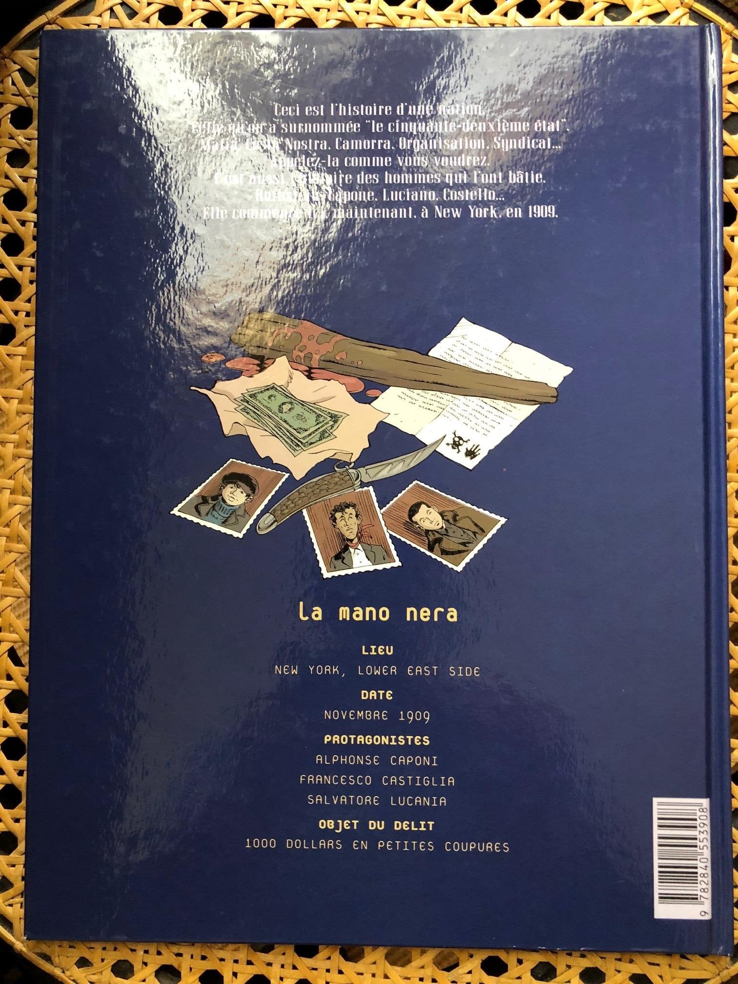 Ce qui est à nous, tome 1 : La Mano nera