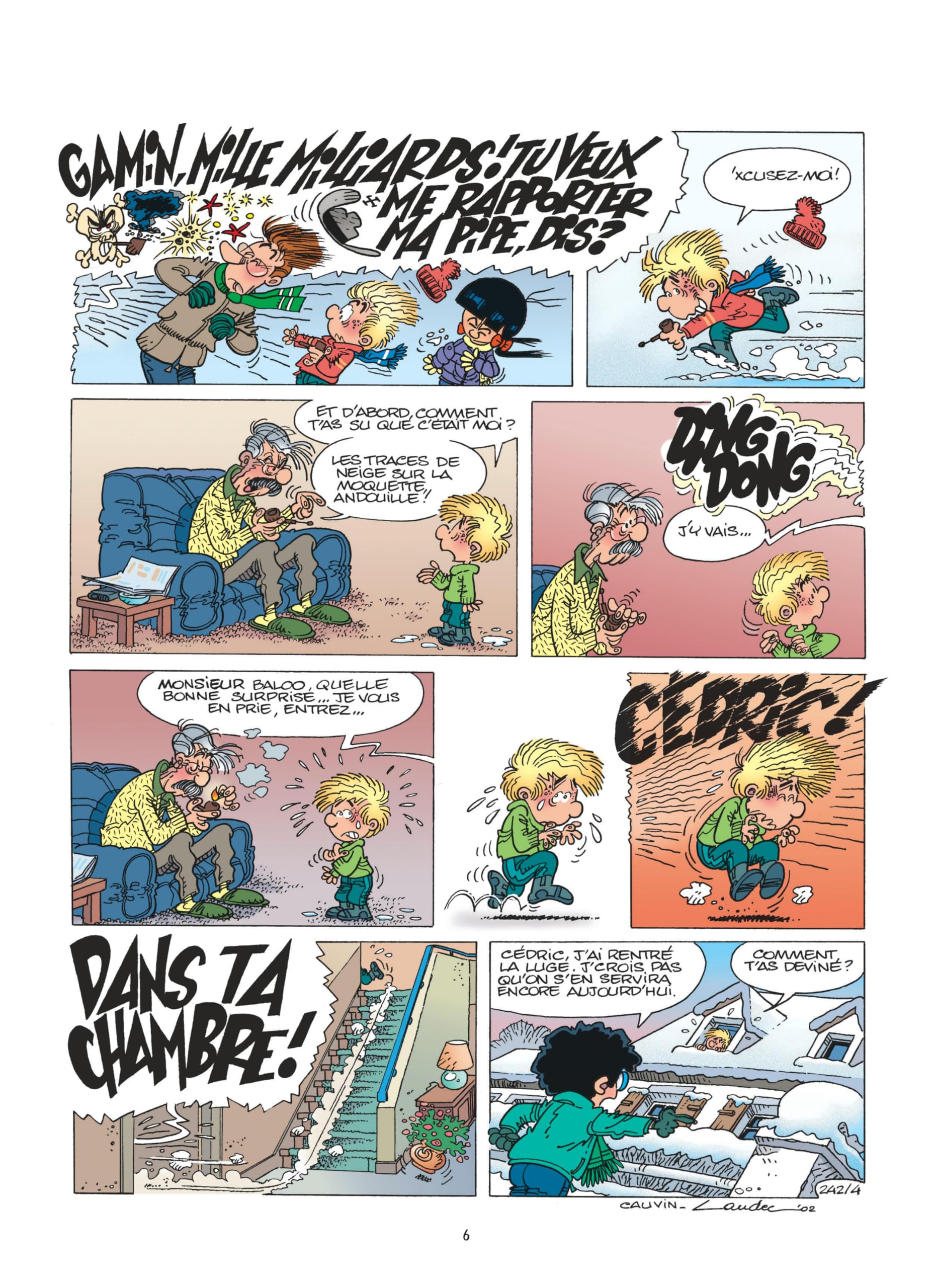 Cédric, tome 17 : Qui a éteint la lumière ?